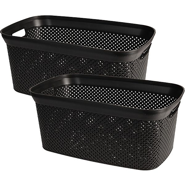 Koopman Wäschekorb Wäschebehälter Wäschesammler Waschbehälter (Set, günstig online kaufen