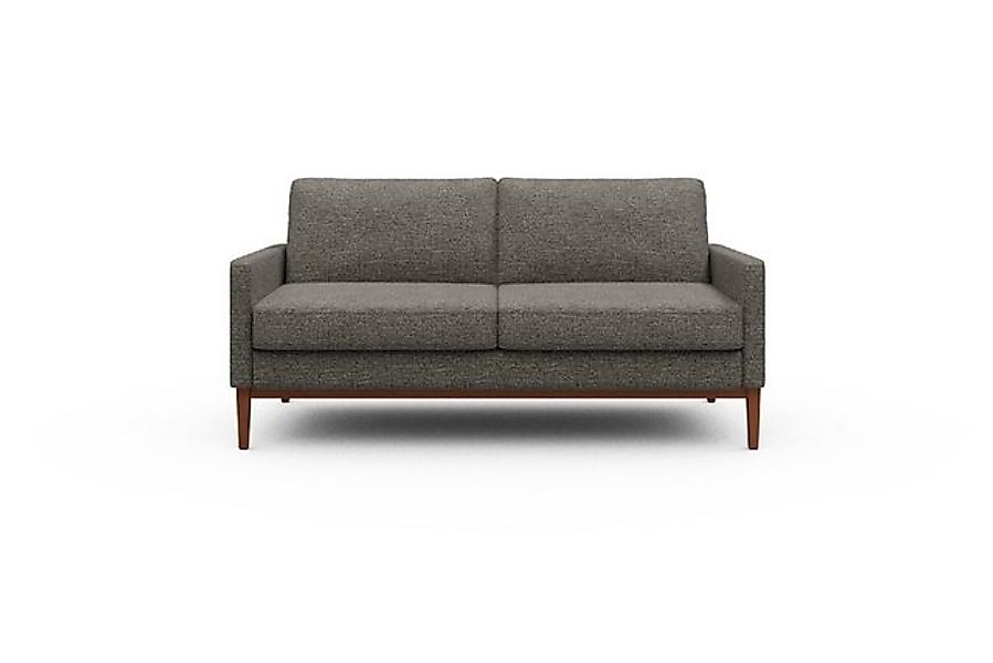 moebelfaktor Sofa Bodo 2,5-Sitzer, Retro-Design, elegante Linien, stabile H günstig online kaufen