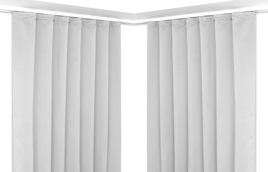 Beautex Verdunkelungsvorhang 2er Set Verdunkelungsgardine mit günstig online kaufen
