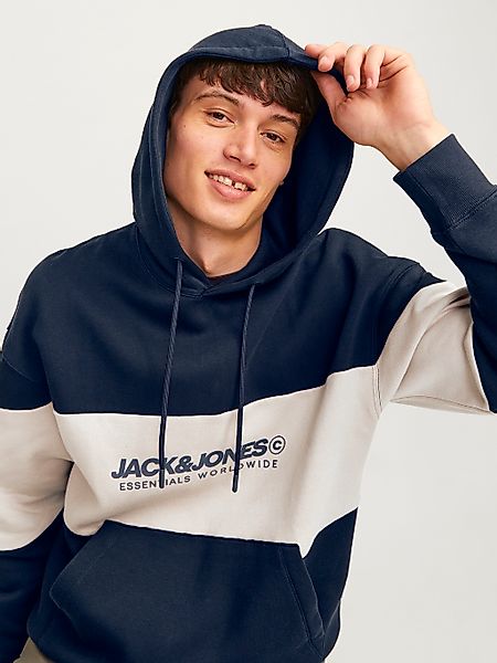 Jack & Jones Kapuzensweatshirt JJELEGACY BLOCKING günstig online kaufen