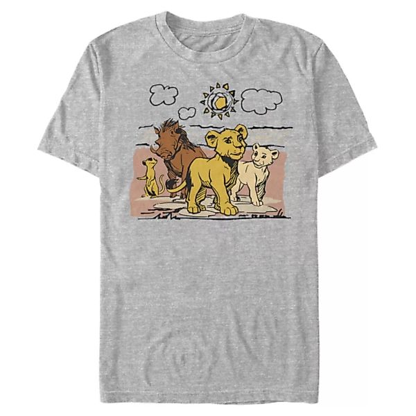 Disney - Der König der Löwen - Gruppe Hakuna Group - Männer T-Shirt günstig online kaufen