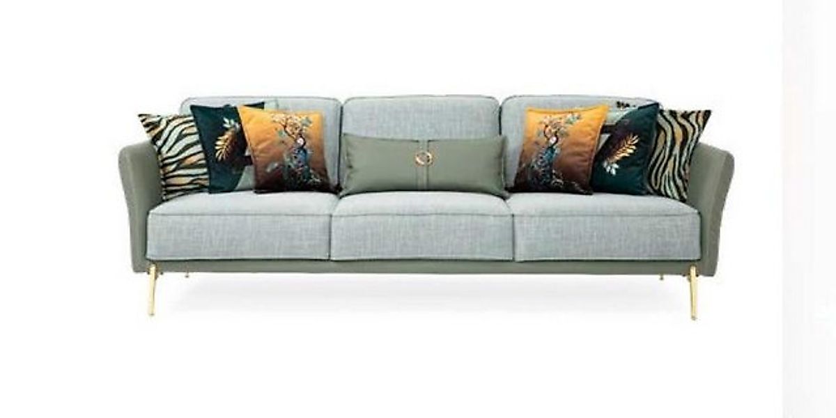 Xlmoebel Sofa Großes Drei-Sitzer-Sofa Polstermöbel Stoff XXL Couch Textil 2 günstig online kaufen