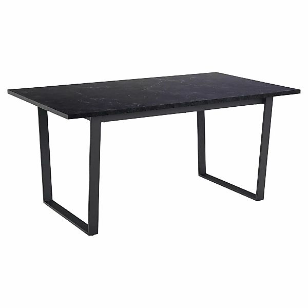 ebuy24 Esstisch Amble Esstisch 90x160cm schwarz günstig online kaufen
