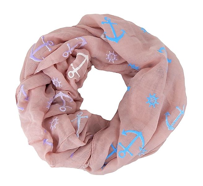 Ella Jonte Loop, rosa pastell maritimer günstig online kaufen