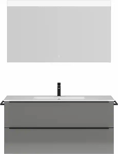 nobilia® Badmöbel-Set »Levere« vormontiert, mit Soft-Close, 2 Stk. tlg. günstig online kaufen