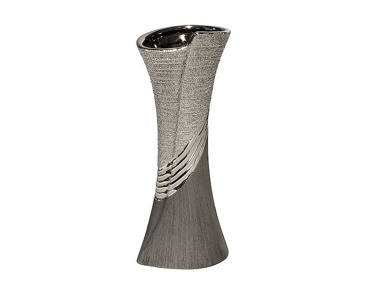 GILDE Tischvase Keramik-Vase - Gilde Blumenvase Bridgetown 30 cm - Keramik günstig online kaufen