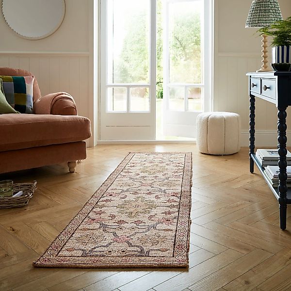 FLAIR RUGS Teppich "Celine Jute" rechteckig 1 mm Höhe Chenille-Jutemischung günstig online kaufen