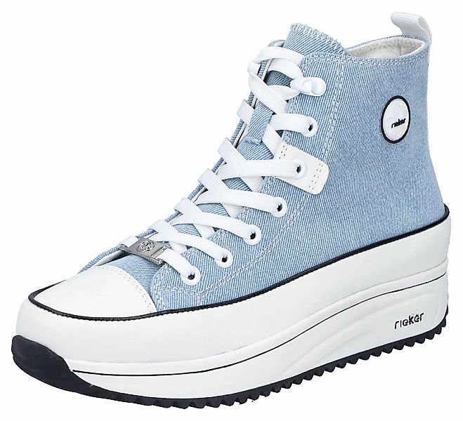 Rieker Plateausneaker High Top-Sneaker, Schnürboots in bequemer Form günstig online kaufen