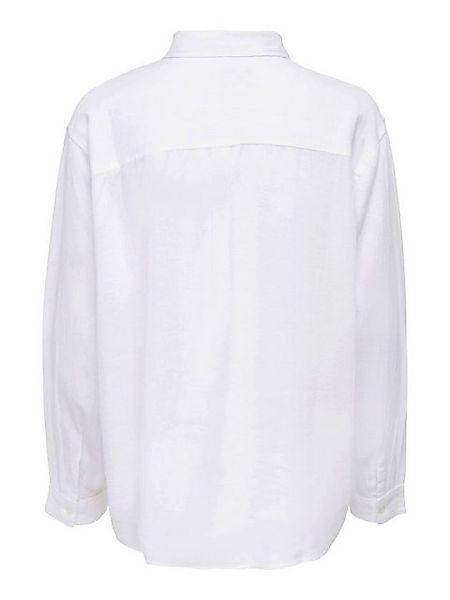 ONLY Longbluse "ONLTOKYO L/S LINEN BLEND SHIRT", mit Leinen günstig online kaufen