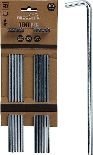 Progarden Zelthering Silber, (10-St), Camping, 10 günstig online kaufen