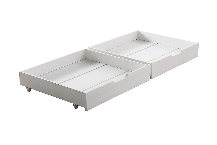 Ticaa Bettschubkasten Schubkasten Set / Zusatzbett, Zusatzbett inkl. Rollro günstig online kaufen