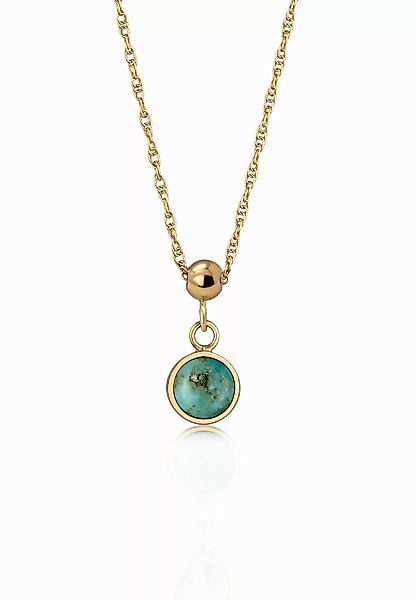Elli Premium Kette mit Anhänger Geburtsstein günstig online kaufen