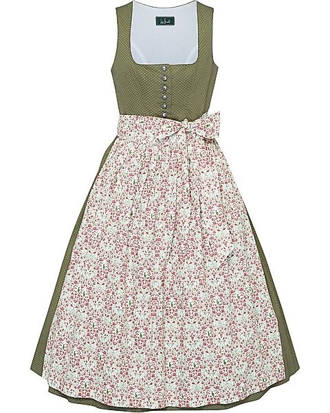 Luis Steindl Dirndl Dirndl Hirsch-Blumen-Muster günstig online kaufen