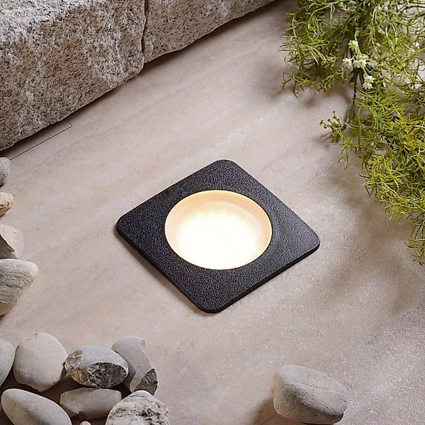 LED-Boden-Einbauleuchte Ceci 120-SQ schwarz CCT günstig online kaufen