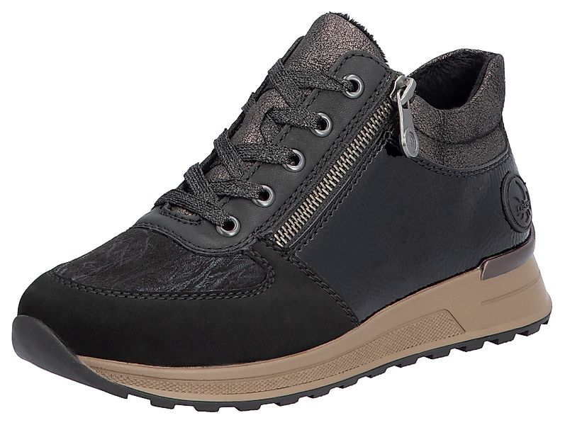 Rieker Sneaker, Freizeitschuh, Halbschuh, Schnürschuh mit günstig online kaufen