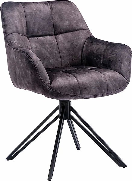 Home affaire Drehstuhl »Soller, TOPSELLER!« () 2 Stk.Esszimmerstuhl drehbar günstig online kaufen