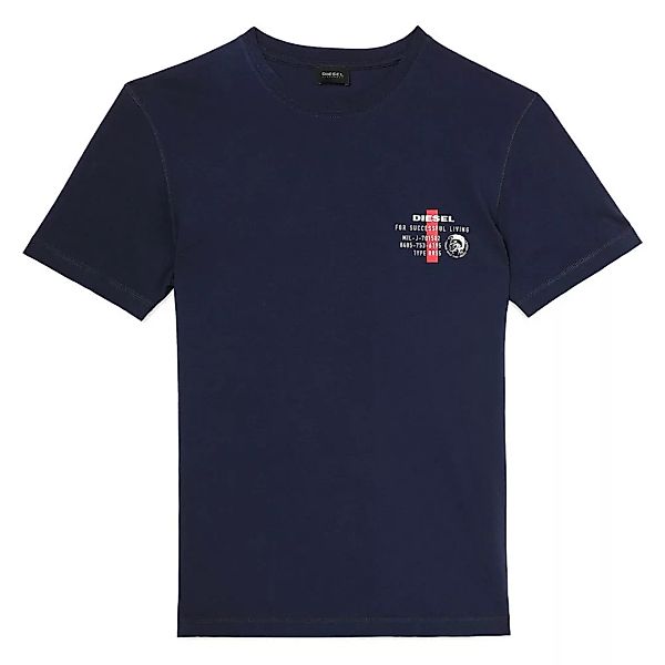 Diesel Diegos Kurzärmeliges T-shirt M Navy Blue günstig online kaufen