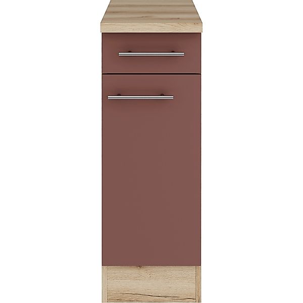 OPTIFIT Bari407 Küchen-Unterschrank 30 cm Rostrot günstig online kaufen