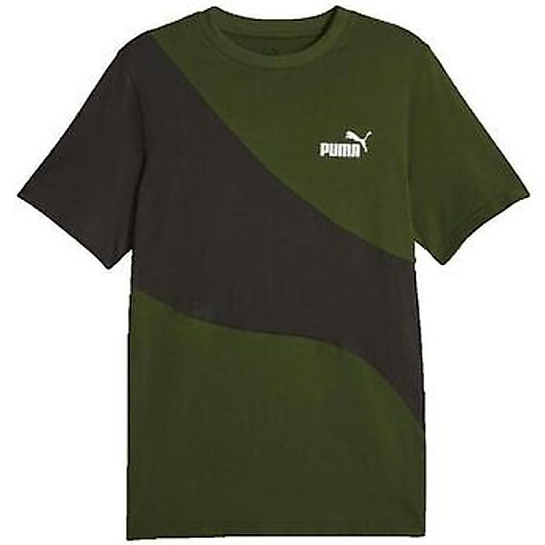 Puma  T-Shirt T-shirt  Power Cat vert günstig online kaufen