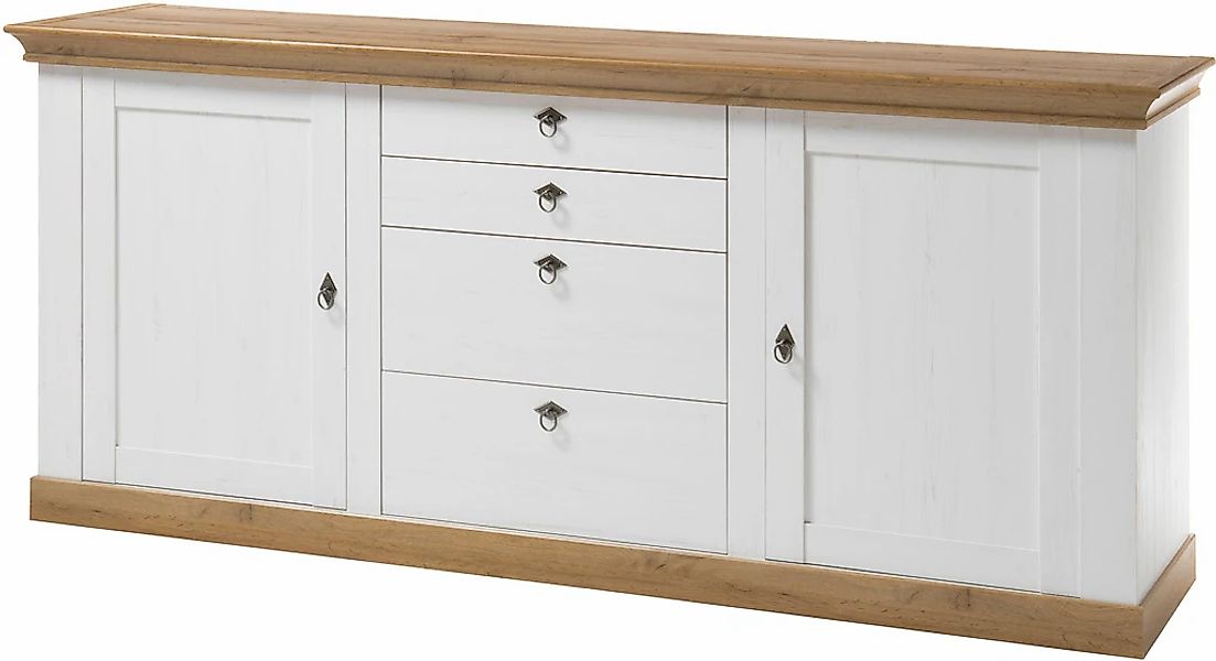Home affaire Sideboard "Cremona", Breite 210 cm günstig online kaufen