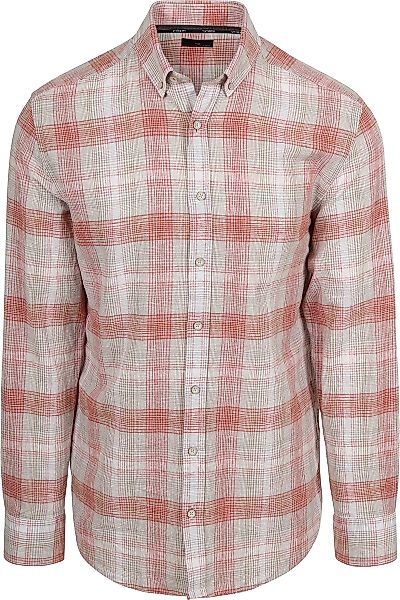 State of Art Hemd Kariert Rot - Größe 4XL günstig online kaufen