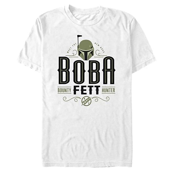 Star Wars - Book of Boba Fett - Logo Boba Fett Bounty Hunter - Männer T-Shi günstig online kaufen