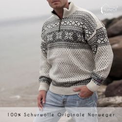 HomeOfSocks Norwegerpullover Hochwertige Norweger Pullover klassisches günstig online kaufen