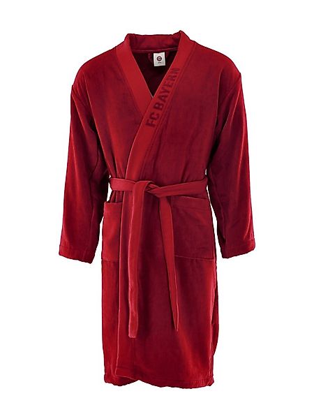 FC Bayern München Bademantel FC Bayern München I Bademantel I Herren I Rot, günstig online kaufen