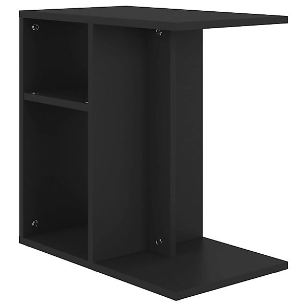 vidaXL Beistelltisch Schwarz 50x30x50 cm Holzwerkstoff 803021 günstig online kaufen