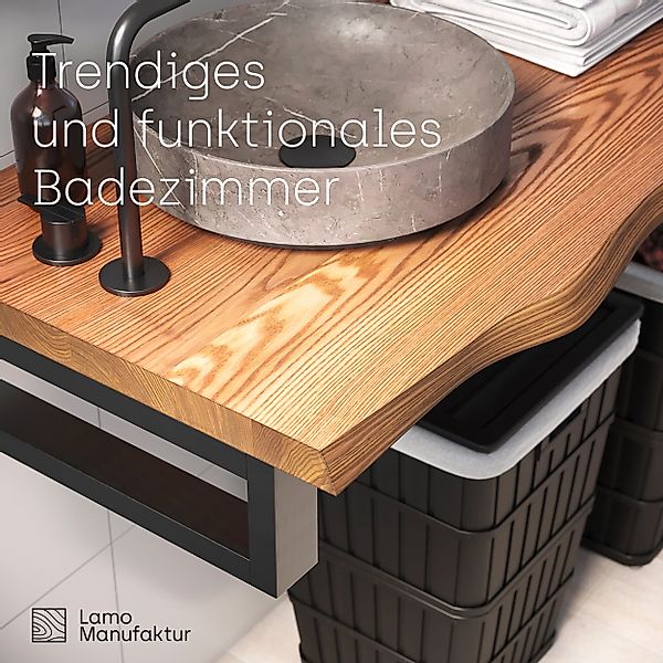 LAMO Manufaktur Waschtischplatte LWP (Waschtisch, Konsolentischplatte), günstig online kaufen