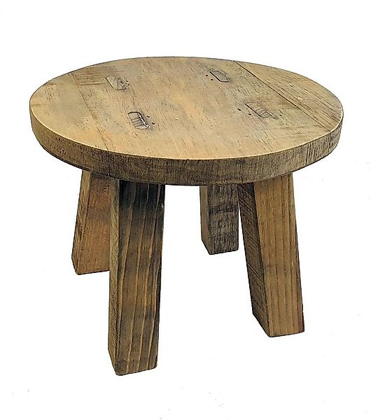 Spetebo Blumenhocker Holz Blumenhocker rund - 25 x 20 cm, Deko Pflanzen Hoc günstig online kaufen
