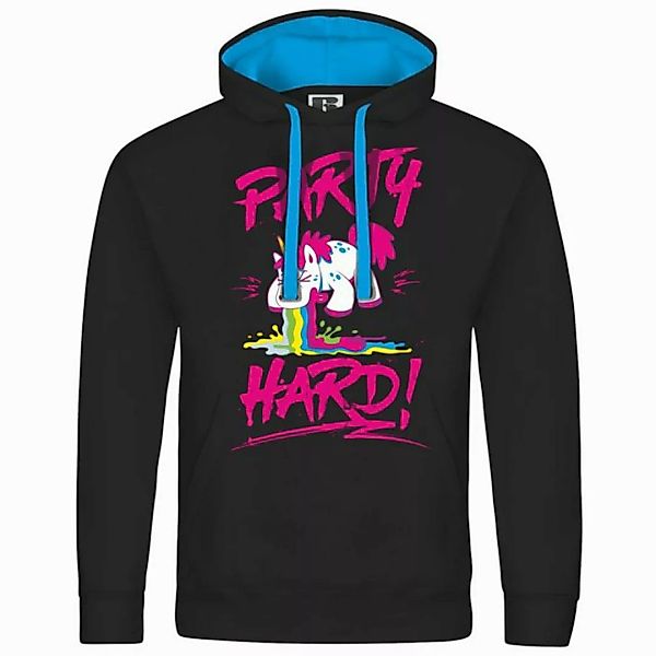 deinshirt Kapuzenpullover Herren Kapuzenpullover PARTY HARD Mit Print Motiv günstig online kaufen