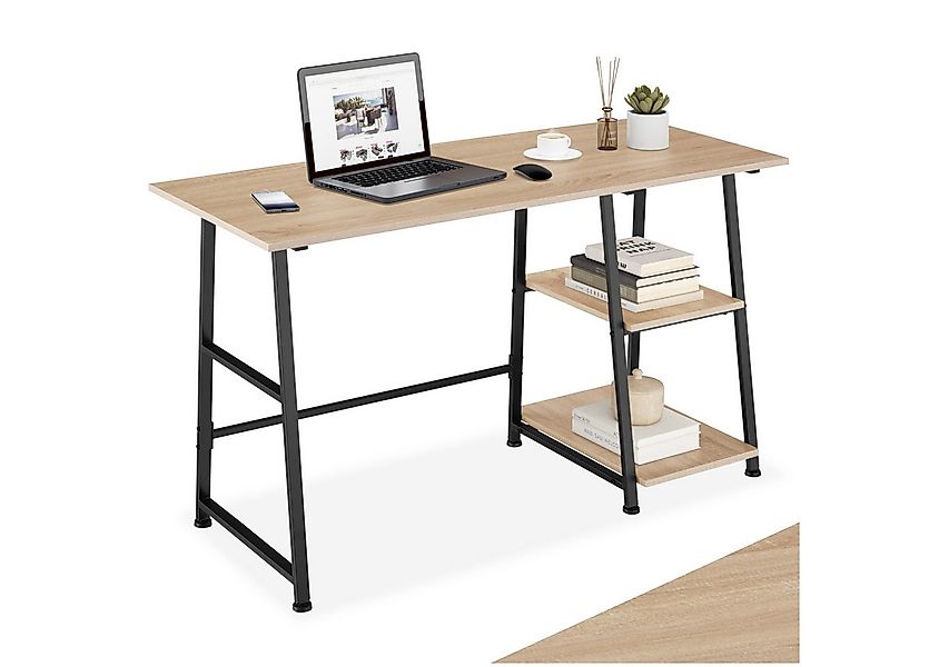 tectake Schreibtisch Paisley (1-St., 1 tlg), Rustikaler Schreibtisch im sch günstig online kaufen