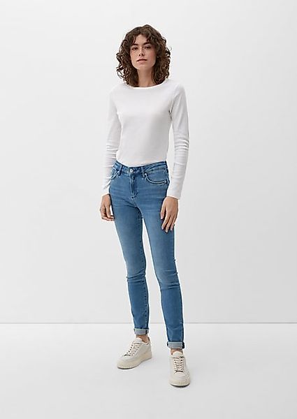 s.Oliver 5-Pocket-Jeans Jeans Izabell / Skinny Fit / Mid Rise / Skinny Leg günstig online kaufen