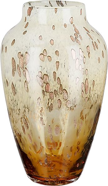 Casablanca by Gilde Tischvase »Ambrosio, Dekovase« Vase aus Glas, mit Tupfe günstig online kaufen