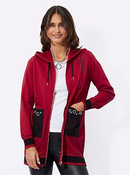 Inspirationen Shirtjacke "Sweatjacke" 1 Stk. tlg. günstig online kaufen