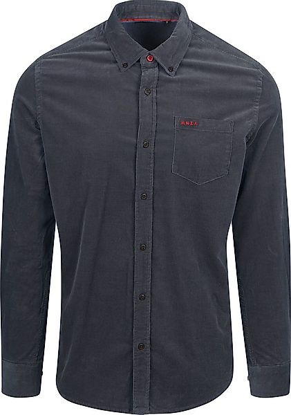 NZA Hemd Omar Fine Corduroy Navy - Größe M günstig online kaufen