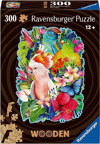 Ravensburger Puzzle Exotische Vögel, 300 Puzzleteile, günstig online kaufen