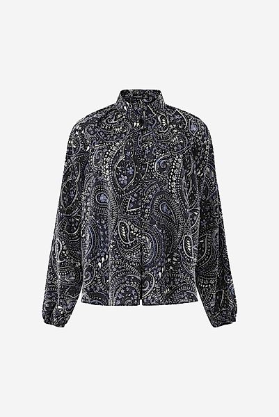 Bluse mit überzogenen Knöpfen günstig online kaufen