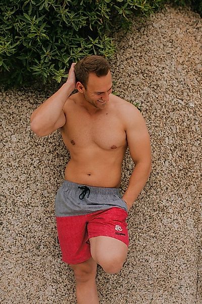GUGGEN Mountain Badehose Badehose Herren Beachshorts Strandhose Boardshorts günstig online kaufen
