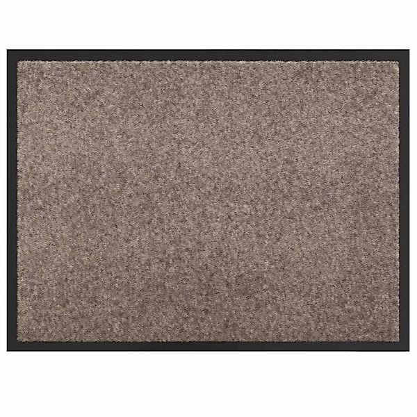 vidaXL Fußmatte Beige 80 x 60 x 1,2 cm Teddystoff 42013441 günstig online kaufen