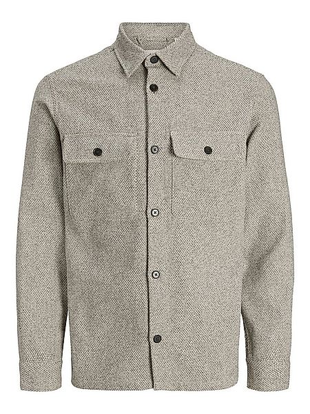 Jack & Jones Langarmhemd JPRRAYLE MELANGE SOLID L/S OVERSHIR günstig online kaufen
