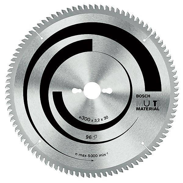 Bosch Kreissägeblatt Multi Material 300 x 30 x 3,2 mm 96 Zähne günstig online kaufen