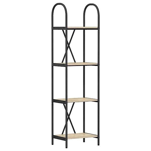 vidaXL Bücherregal Sonoma-Eiche 40 x 30 x 146 cm Holzwerkstoff 879930 günstig online kaufen