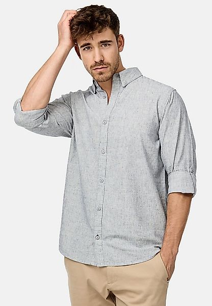 Indicode Langarmhemd Herren INBran Herrenhemd Langarm günstig online kaufen