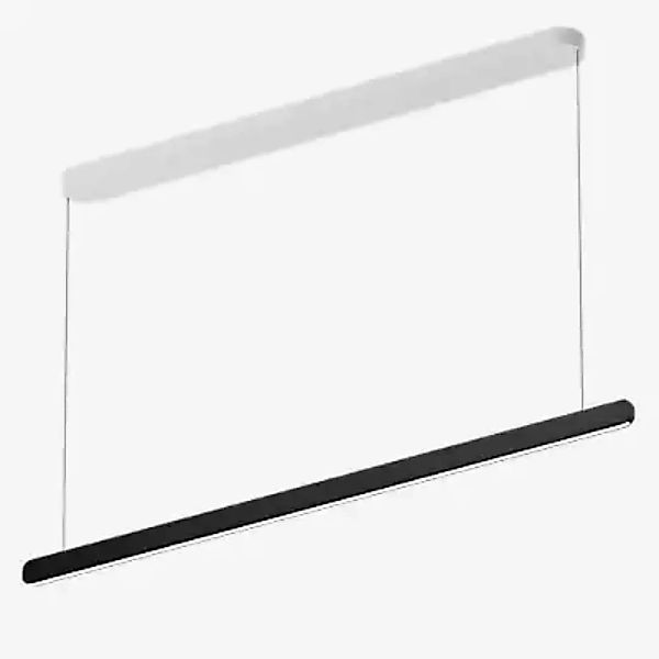 Occhio Mito Volo 140 Var Up Table Pendelleuchte LED, Kopf schwarz matt/Bald günstig online kaufen