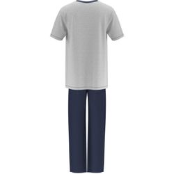 MUSTANG Schlafanzug Pyjama-Set T-Shirt Long Pants günstig online kaufen