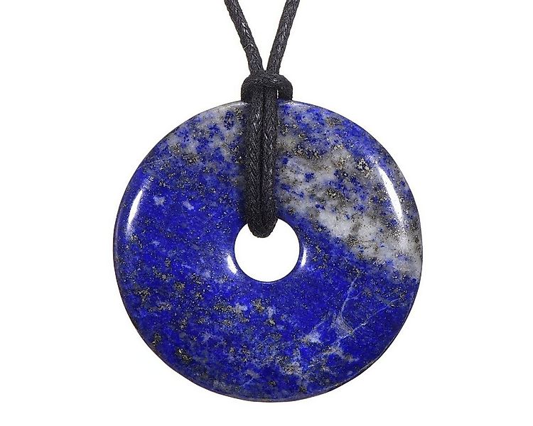 Morella Kette mit Anhänger Halskette 80 cm Donut Stein Anhänger (1-tlg), Da günstig online kaufen