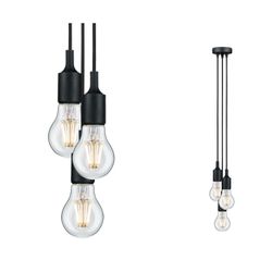 Paulmann Pendelleuchte Neordic Ketil max. 3x60W günstig online kaufen