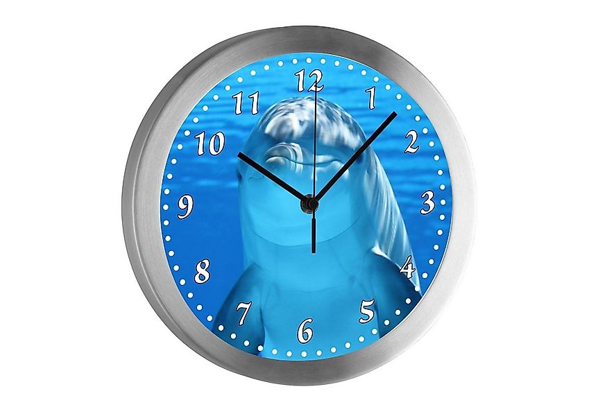 CreaDesign Funkwanduhr Funkuhr, Kinder Wanduhr, Kinderuhr, Kinderzimmer Del günstig online kaufen